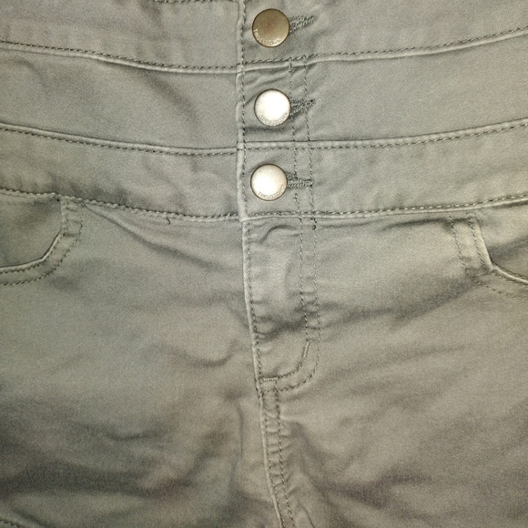 Tinseltown Denim Couture High Rise Shorts Size 5 - Picture 2 of 5